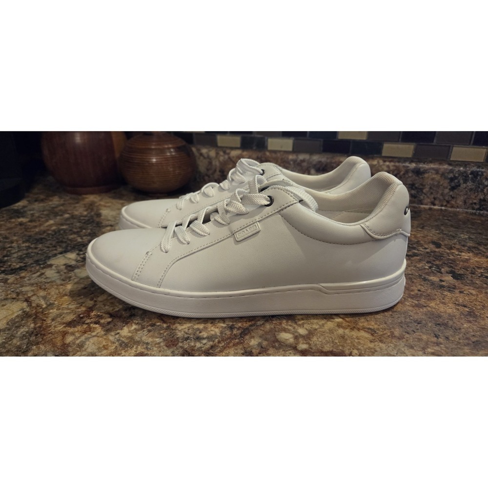 coach white 10 sneakers womens, Preppy, Vacation, Summer, Graduation.New NW - Picture 3 of 13